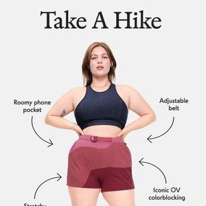 Outdoor voices rectrek short capitol reef, size M